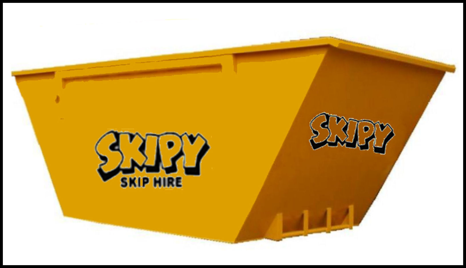 An example of one of our Builders/Maxi skips